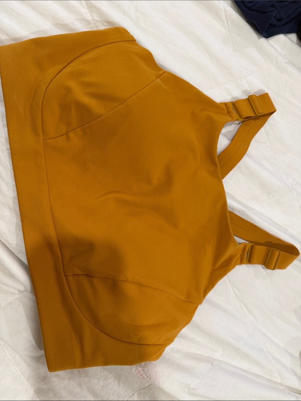 Prana Golden Mustard Sports Bra